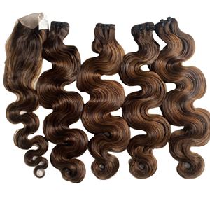 Extensiones de Cabello Humano Vietnamita Ondulado al por Mayor, Súper Doble Trama, con Clip de Punta Plana, Paquete de Cabello con Encaje, ¡Venta Caliente! - Product Image 6