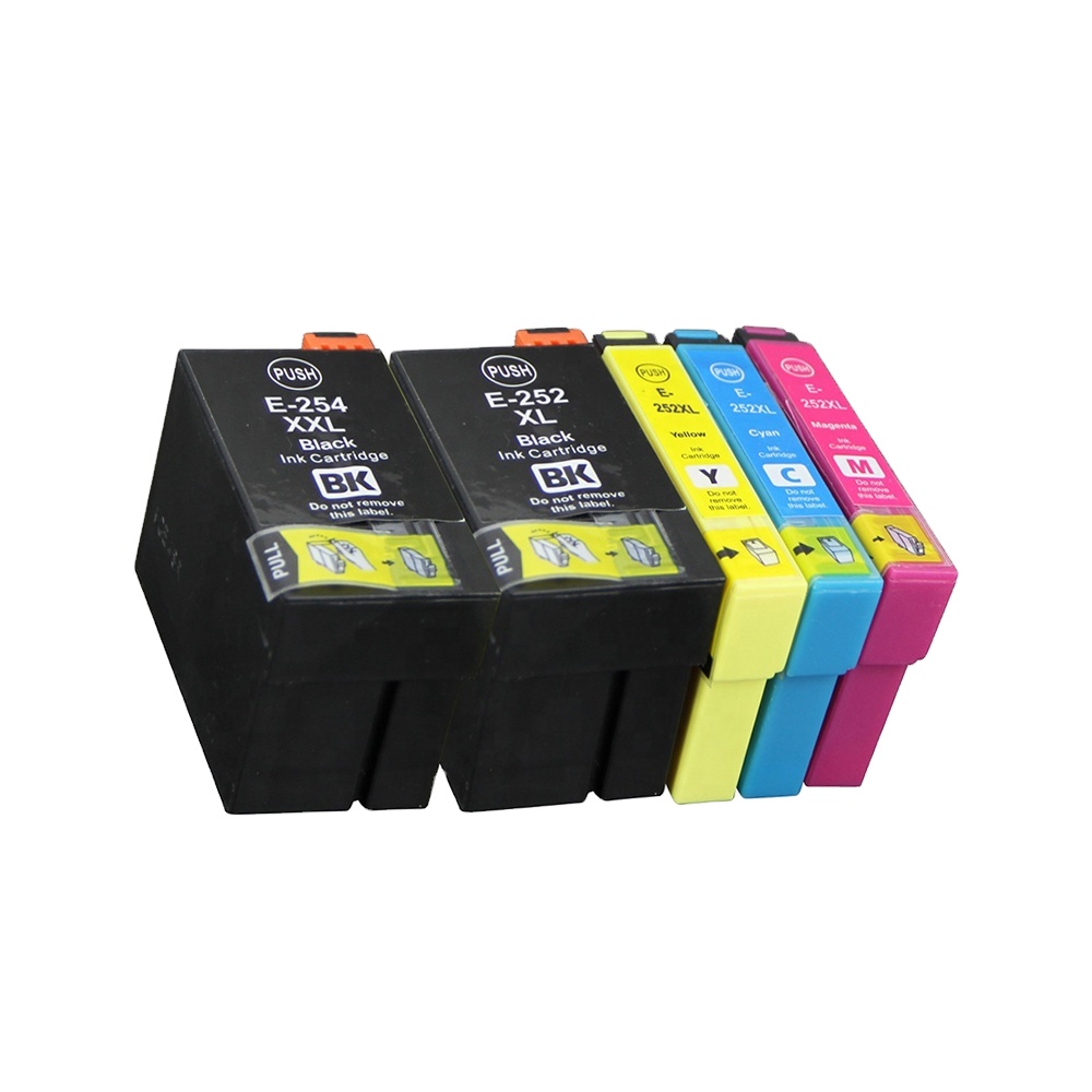 Tatrix 252 T252 252XL T252XL T2541XXL Премиум цвет совместимый чернильный картридж для принтера Epson рабочей силы WF-7610 WF-7620 принтер