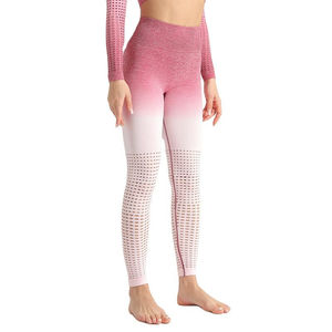 Leggings Deportivos al Por Mayor, Personalizados, Sólidos, Sin Costuras, para Yoga, Running, Entrenamiento, Fitness, Compresión, Cintura Alta, Elásticos en Cuatro Direcciones - Product Image 6