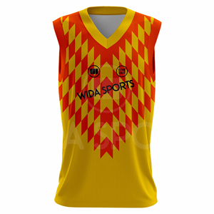 ชุดบาสเก็ตบอลแบบกำหนดเอง เสื้อและกางเกงขาสั้น คุณภาพพรีเมียม ผลิตจากโพลีเอสเตอร์ 100% แห้งเร็ว ระบายอากาศได้ดี รับผลิตแบบ OEM ODM - Product Image 2