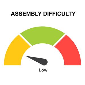 Tavolino da 35 pollici 2 pezzi con struttura in ferro nero e piano in legno di Mango 2 toni in marrone naturale e noce - Product Image 3