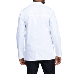 Batas de laboratorio cortas y prácticas para médicos, uniformes médicos clínicos, diseño profesional personalizado, proveedor mayorista de batas al por mayor. - Product Image 2