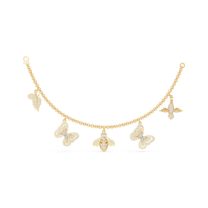 Aurum Diam 925 <b>Silver</b> Charm Open <b>Cuff</b> <b>Bracelet</b> Name Pendant Micro Pave Moissanite Charm EGI Certified - Product Image 3