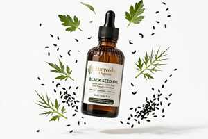 Huile Essentielle de Graines de Cumin Noir Bio Himveda 100% Pure Pressée à Froid, Antibactérienne, Vente en Gros, Marque Privée, Prix Usine - Product Image 2