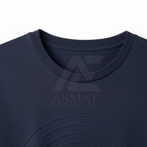 Camiseta para Hombre con Logotipo en Relieve, Algodón Premium, Estampado en Relieve, Ligera, Elegante y Cómoda, Estilo Casual - Product Image 5