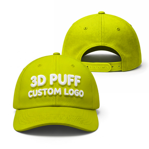 Gorras de Béisbol con Bordado de Logotipo Personalizado Premium, Transpirables, Ligeras, de Secado Rápido, Estilo Hip Hop Urbano, Impresión 3D en Relieve - Product Image 2