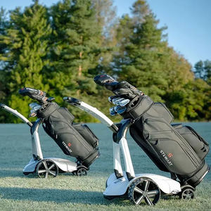 Chariot électrique Stewart Golf X9 Follow de qualité supérieure, best-seller, avec télécommande et batterie supplémentaire, accessoires complets - Product Image 6