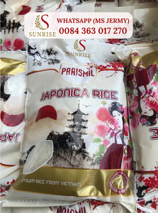 Arroz Redondo para Sushi, Producto de Vietnam, Arroz Koshihikari Sunrise Ins - Product Image 5