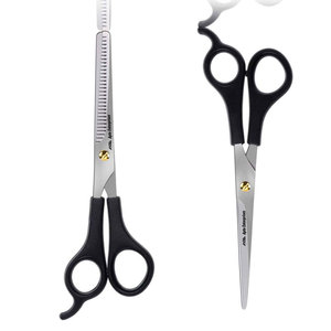 Juego de 2 Tijeras de Acero Inoxidable para Peluquería, para Cortar y Entresacar Cabello, Herramientas de Estilismo para un Corte Preciso - Product Image 3