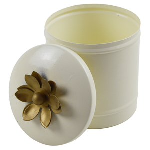 Wholesale Supplies Storage Canister Metal Design Container Jar With Lid for <b>Kitchen</b> Round Shape Modern Theme Sugar Pot - Product Image 6