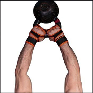 Gloves Weight Lifting <b>Elastic</b> Gym Gloves Heavyweight Sports Exercise Weight Lifting Gloves Body Building Training Sport Fitness - Product Image 1
