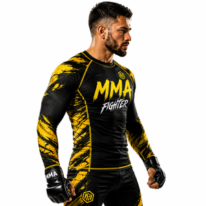 Maillot de compression personnalisé éco-responsable pour MMA, BJJ, grappling sans kimono, sublimé, séchage rapide, extensible, pour entraînement sportif - Product Image 2