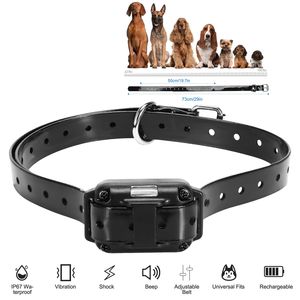 Collare per Addestramento Cani Impermeabile IP67, 3 Modalità (Scossa, Vibrazione, Suono), Portata 2625FT, Telecomando Ricaricabile, Materiale in Silicone - Product Image 3
