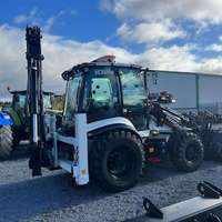 Hidromek Baggerlader Diesel-Radlader Hydraulischer Frontlader für Bau- und Landwirtschaftsarbeiten