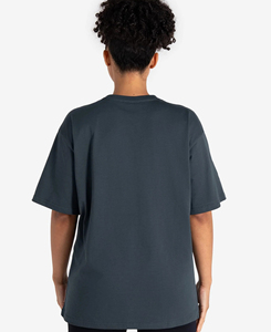 Camiseta Ligera de Alta Calidad para Mujer, Cuello Redondo, Talla Grande, Color Sólido, Corte Holgado, 100% Algodón Jersey, Manga Corta, para Todas las Temporadas - Product Image 1