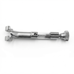 เครื่องมือผ่าตัดกระดูกแบบออร์โธปดิกส์ สแตนเลสสตีล ยี่ห้อ Lambert-Lowman รุ่น Bone Clamp ขนาด 5 นิ้ว ปากจับ 1x2 แฉก กว้าง 1 นิ้ว - Product Image 1