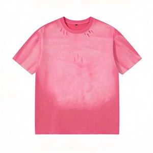 เสื้อยืดโอเวอร์ไซส์ผ้าคอตตอนหนานุ่ม พิมพ์ลายกราฟิก สไตล์วินเทจ ล้างสีแบบแอซิดวอช สำหรับผู้ชาย - Product Image 1