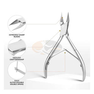 Coupe-ongles professionnel en acier inoxydable pour bébé, ouverture large de 5 pouces, double ressort à ressorts métalliques - Product Image 4