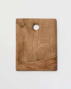 Planche à découper en bois de forme rectangulaire avec poignée, planche à découper de cuisine - Product Image 3