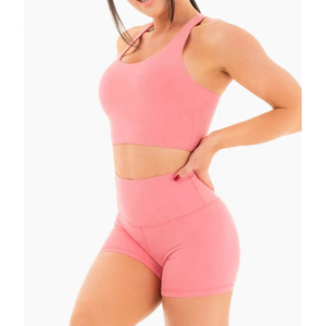 2026 Custom Sublimation Cotton Women's Yoga Set <b>One</b> Set Short Lightweight High Quality Sportswear in Latest Style on Sale - Product Image 1