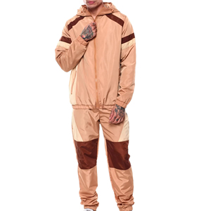 Wholesale Rate Custom Windbreaker Set New Stylish Men's Windbreaker Jacket with Zipper Thin Winter Windproof Windbreaker Set - Product Image 4