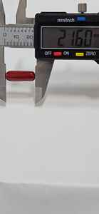 Coral rouge naturel italien de la Méditerranée, forme capsule, couleur sang, qualité de verre fine, pierre précieuse, pierre précieuse en vrac pour bijoux - Product Image 3