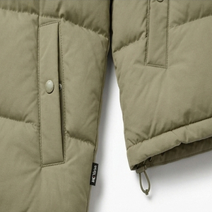 Custom Logo Men's Winter Puffer <b>Jacket</b> With Hood Quilted Bubble Coated High Quality Padded Warm Outerwear Windproof <b>Jacket</b> - Product Image 4