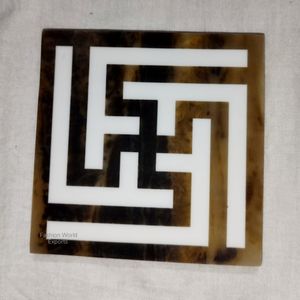 Posavasos de resina personalizados, diseños decorativos cortados con láser para regalos de inauguración de la casa, bodas y ocasiones especiales - Product Image 6