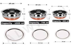 Marmite en acier inoxydable allemand de qualité supérieure avec base en cuivre – Marmite de cuisson robuste - Product Image 4