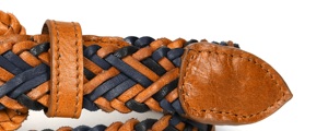Ceinture en cuir véritable de haute qualité, ceinture en cuir tressée pour homme, ceinture en cuir véritable avec boucle à ardillon - Product Image 3