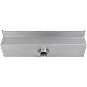 17.7 pollici rettangolare in acciaio inox cascata fontana piscina - Product Image 4