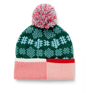 Competitive Rates Cuffed Design Winter Warm Knitted <b>Beanies</b> 100% <b>Wool</b> Custom Logo Digital Printing Unisex Caps - Product Image 2