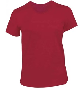 Camiseta de algodón de alta calidad al por mayor para empresas, ropa de trabajo de manga corta con estampado térmico - Product Image 2