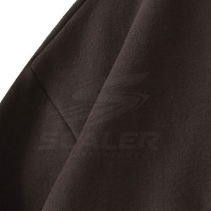 Custom Embroidered Logo Front Men Winter Varsity <b>Jacket</b> <b>with</b> Stand Collar Rib Knit Cuffs Warm <b>Lining</b> and Baseball Style Look - Product Image 6