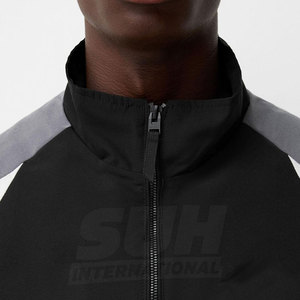 Veste de sport d'hiver pour homme, 100% polyester, col montant, logo personnalisé sur le devant, taille plus, respirante, écologique - Product Image 6