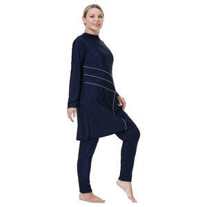 Women's Islamic <b>Modest</b> Regular Active Dress Sportswear <b>Set</b> Breathable Lightweight Quick Dry Polyester/Cotton for Gym Fitness - Product Image 6