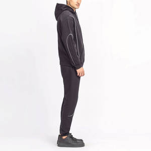 Chándal clásico para hombre con chaqueta con cremallera y pantalones deportivos, cómodo y casual para el uso diario. - Product Image 2