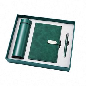 Diario Personalizable, Botella de Agua de Lujo, Caja de Regalo Negra, Termo Inteligente, Cuaderno y Bolígrafo - Product Image 1