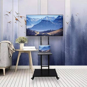 Soporte de TV Móvil de Metal para LED, LCD, Smart TVs, Soporte Portátil para el Hogar - Product Image 2