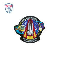 Nouveaux patchs brodés personnalisés, design brodé sur le thème de l'astronautique et de l'exploration spatiale, pour garnitures et accessoires de combinaisons spatiales