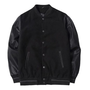 Latest Design Baseball Varsity <b>Jacket</b> <b>Men</b> Reversible College Wear Custom Logo Stand Windproof Casual Street Wear Winter <b>Jacket</b> - Product Image 1