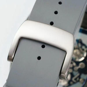 Reloj Mecánico de Cuerda Manual RM 055, Diseño Tonneau, Cerámica Gris de Lujo, para Hombres de Negocios y Deportistas - Product Image 6