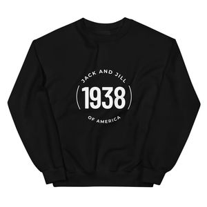 เสื้อสเวตเชิ้ตผู้ชายแบบคัสตอม แจ็คแอนด์จิล ผ้าฟลีซนุ่ม คอกลม แขนยาว สกรีนโลโก้ได้ สไตล์ลำลอง สตรีทแวร์ ขายส่ง - Product Image 1