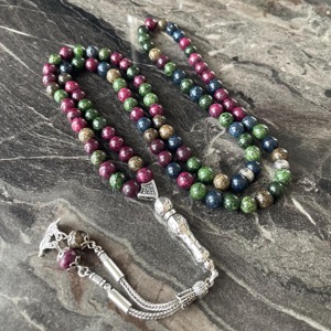Resin Beads Tasbih Zenith Pulse Tasbeeh Aetheric Bond Sibha Vanguard Soul Prayer Beads Nexus <b>Spirit</b> Dhikr Tool Elysian - Product Image 6