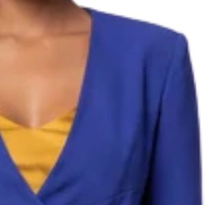 Women Bow Blazer Dress Elegant Long Sleeve Tailored Mini Dress Bow Detail Formal Party Business Outfit Custom Wholesale Ladies - Product Image 5