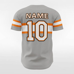 Men Mesh Baseball Jersey Lightweight <b>Athletic</b> Team Uniform Custom Logo Wholesale Supplier - Product Image 3