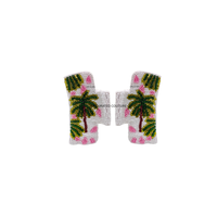 Pinces à cheveux d'été en plastique perlées, motif fruits tropicaux, tendance, pour usage quotidien, vacances et plage