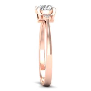 REYES Joyería Fina de Plata de Ley 925 con Moissanita VVS de Calidad Premium para Mujer, Anillos de Compromiso Exclusivos Chapados en Oro Rosa de 14K - Product Image 3