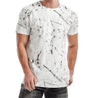 T-shirt à manches courtes en polyester tricoté, col rond, coupe classique, respirant, imprimé par sublimation, qualité supérieure, pour usage décontracté, en vente