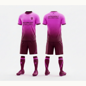 เสื้อเจอร์ซีย์ใส่เล่นกีฬาชุดทีมฟุตบอลแบบซับลิเมชันด้วยความชื้น - Product Image 4